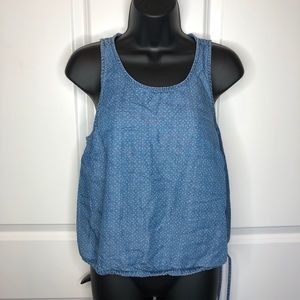 Denim Sleeveless Top